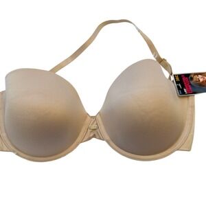Maidenform Self Expressions‎ Strapless Convertible Bra I-Fit Beige Size 36C NWT